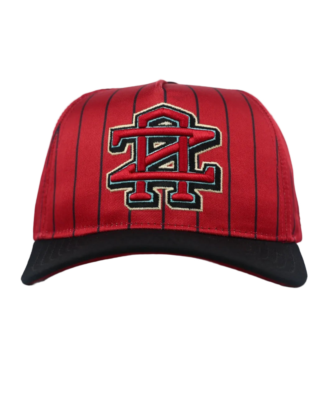 Arizona City Pinstripe Monogram Hat-3