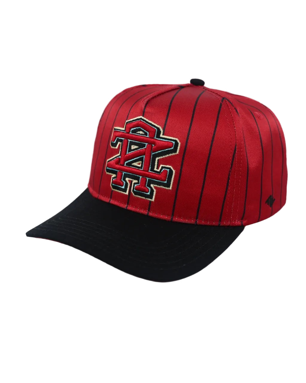 Arizona City Pinstripe Monogram Hat-4