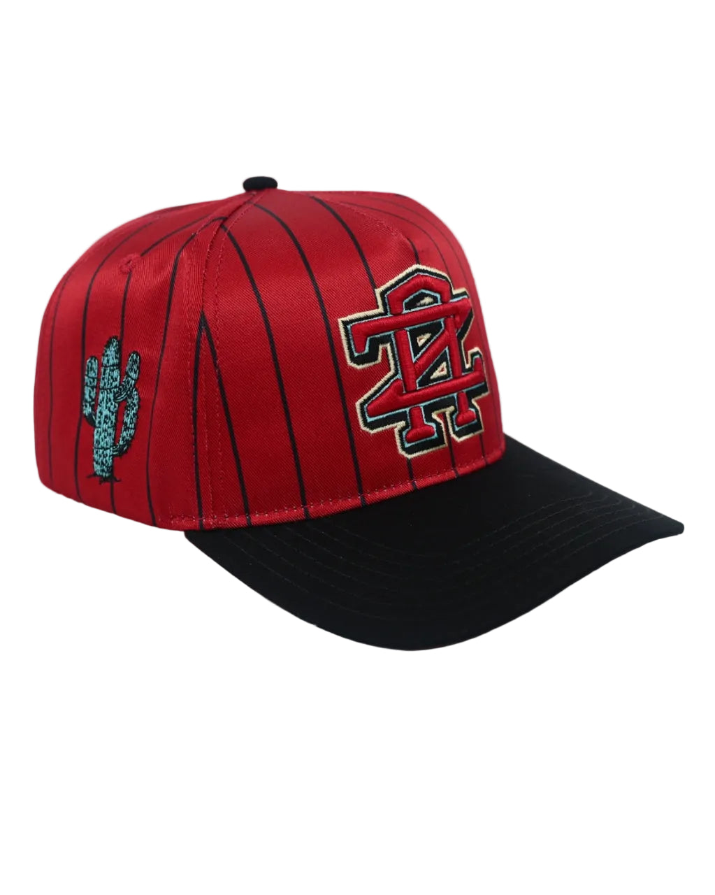 Arizona City Pinstripe Monogram Hat