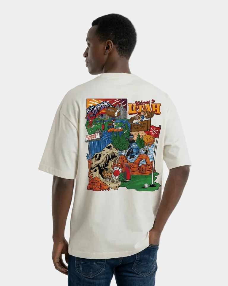 Truwear Faze Off White Utah Collage T-shirt-4