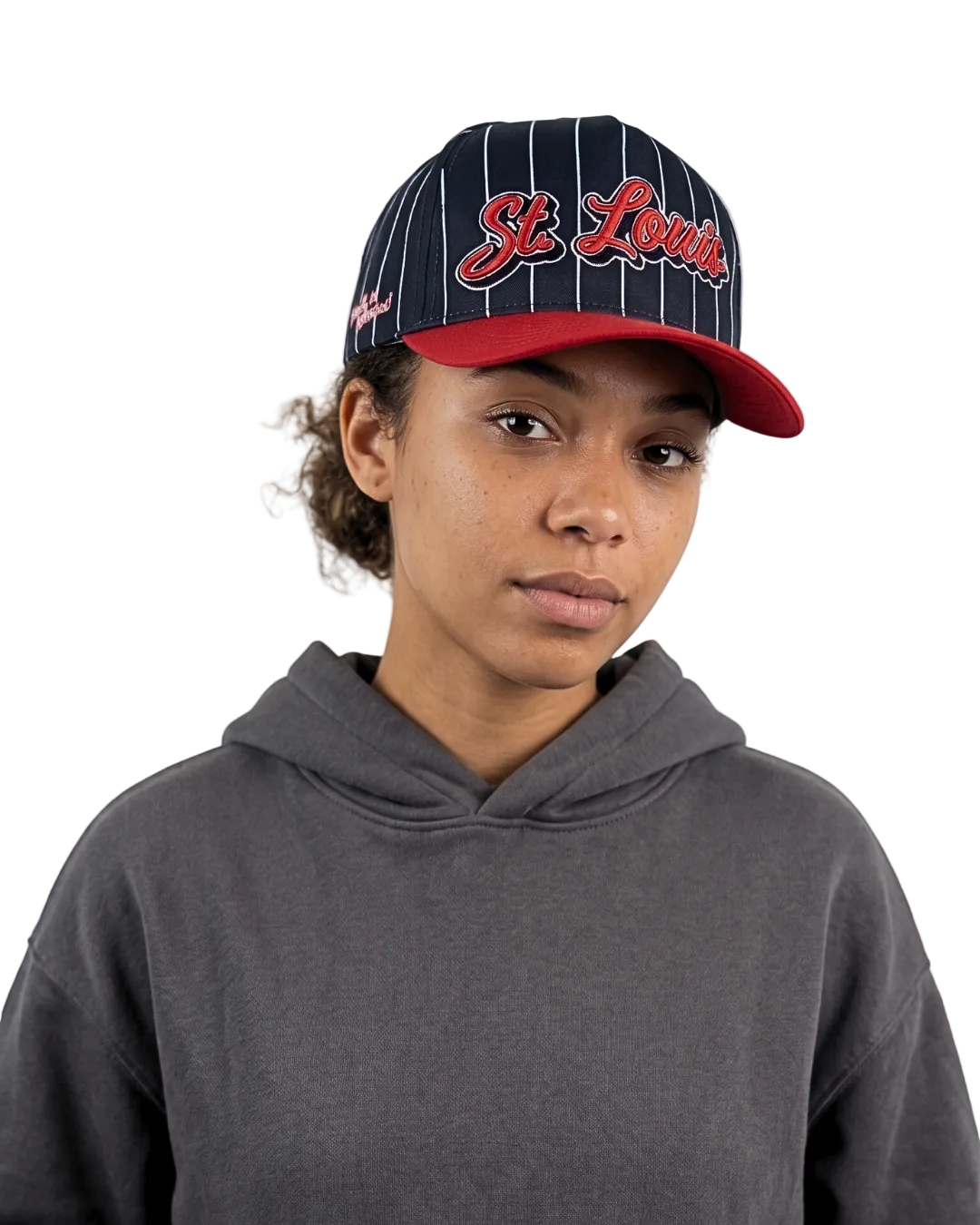 St. Louis City Script Pinstripe Hat