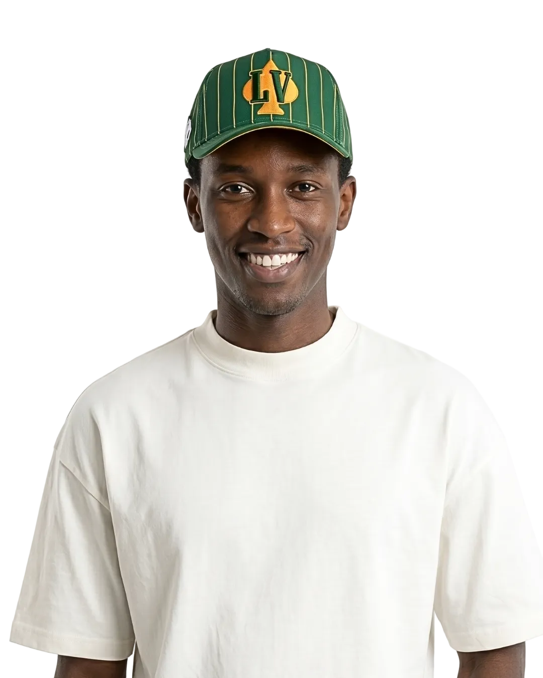 Las Vegas City "LV" Spade Pinstripe Hat