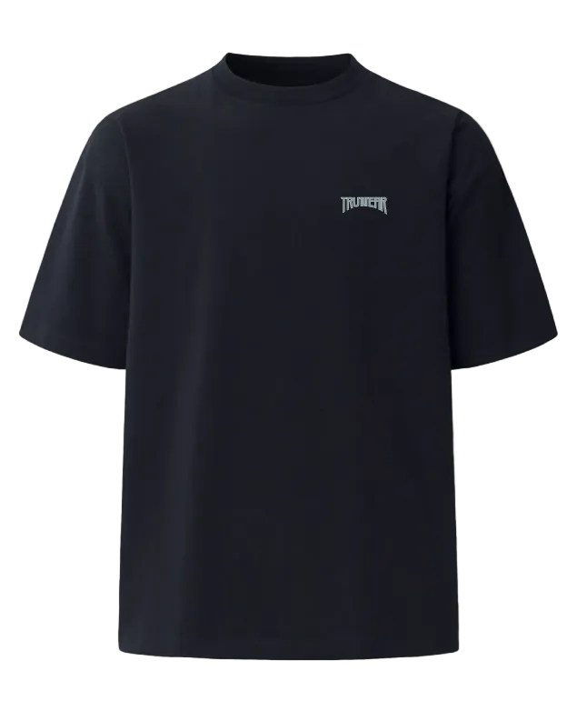 Bridge the Divide Heavyweight Tee Front Black