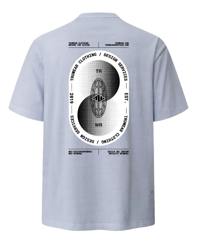 Design Services Heavyweight Tee Back Powder Blue