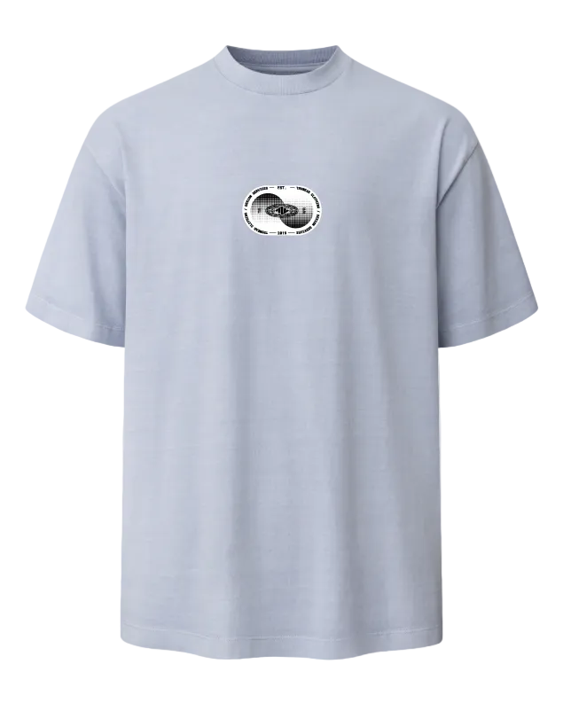 Design Services Heavyweight Tee Front Powder Blue