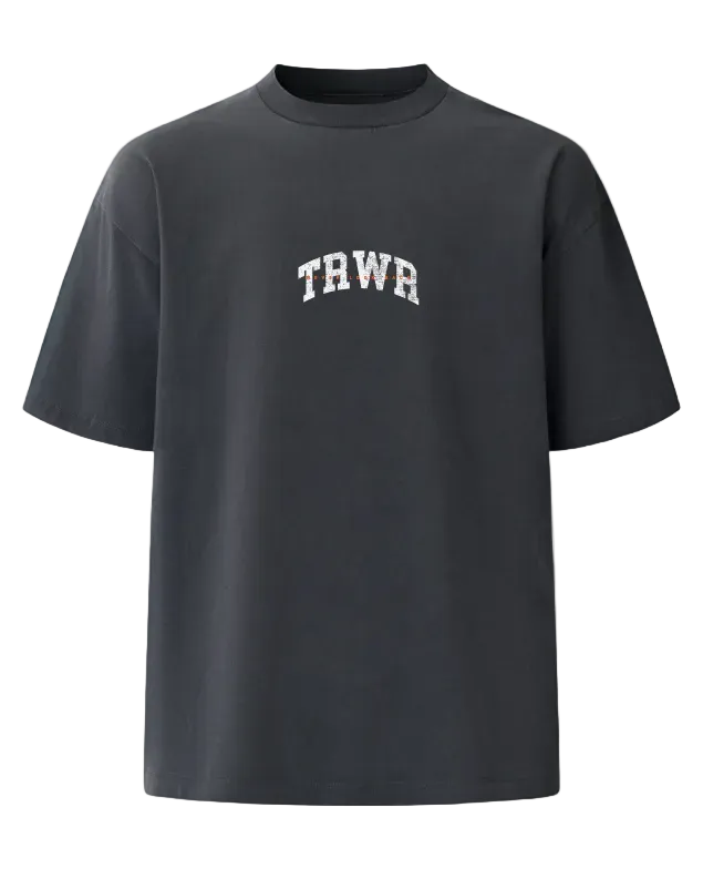 Fitness Dept. Heavyweight Tee Front Charcoal