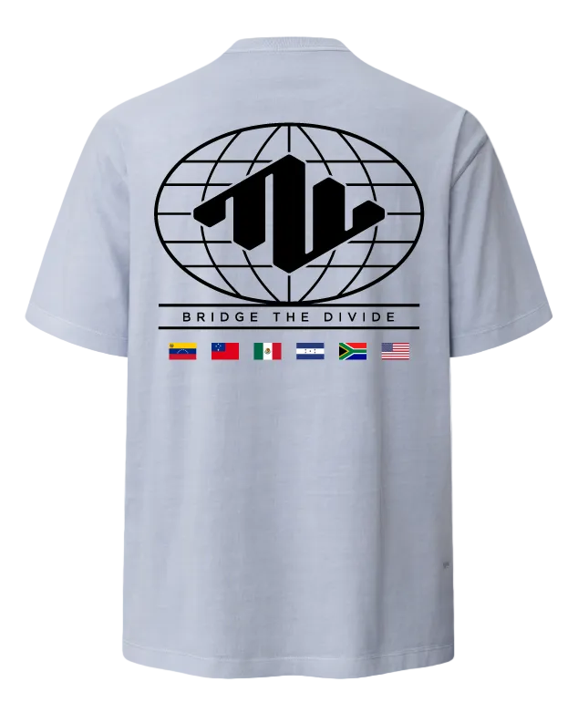 Globe Heavyweight Tee Back Powder Blue