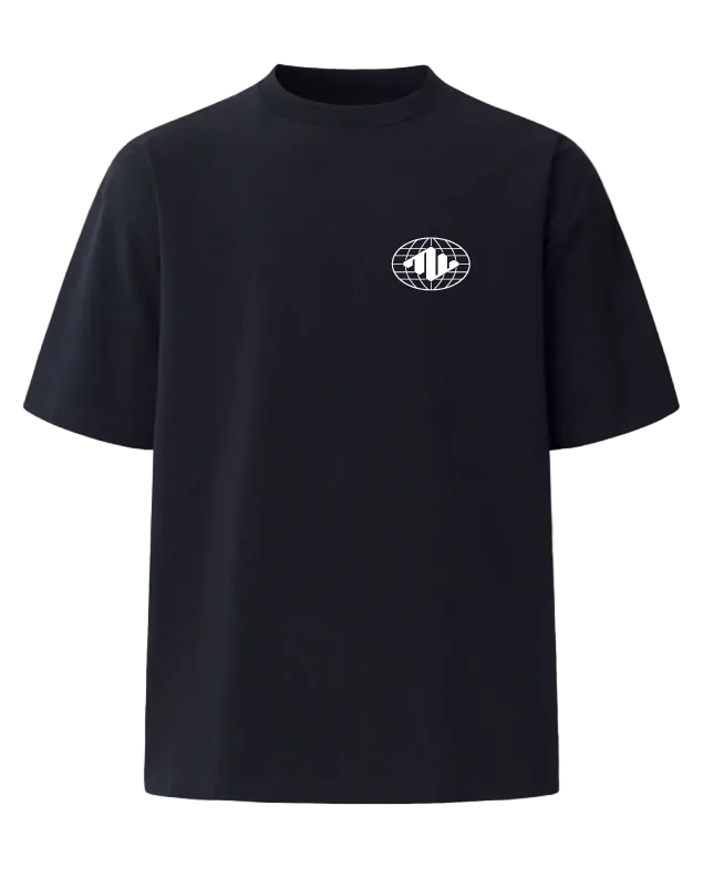 Globe Heavyweight Tee Front Black