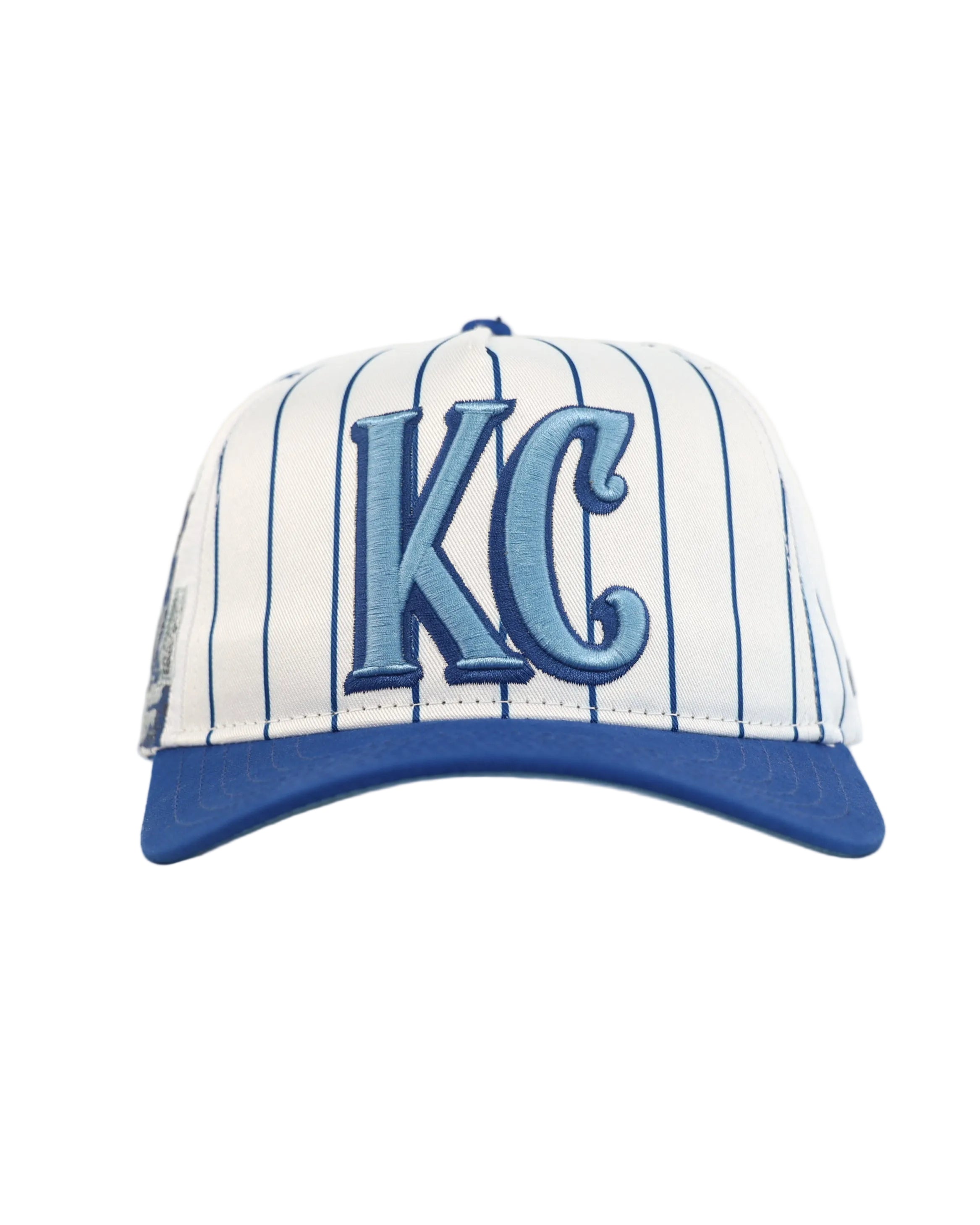 Kansas City "KC" Pinstripe Hat-3