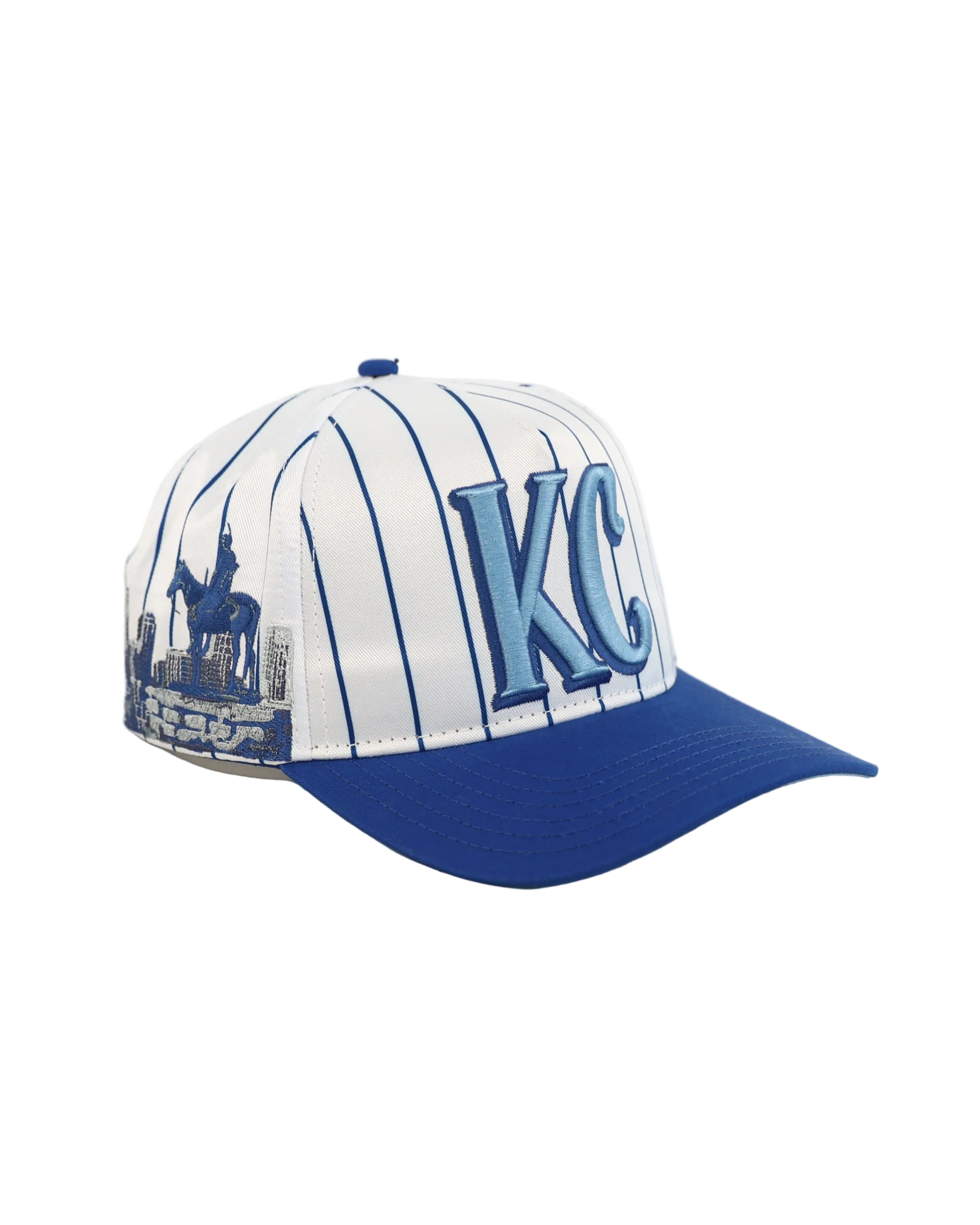 Kansas City "KC" Pinstripe Hat