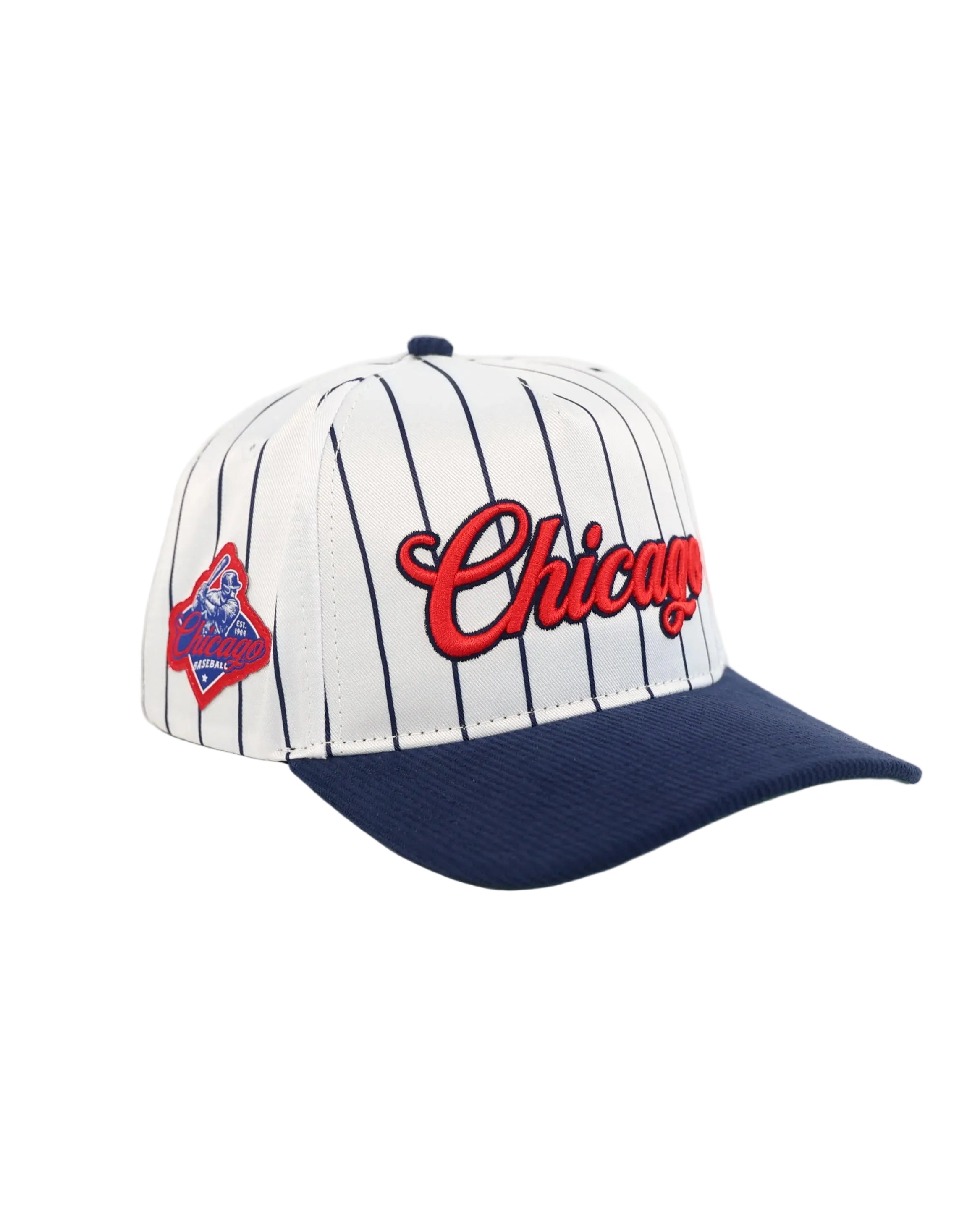 Chicago City Script Pinstripe Hat