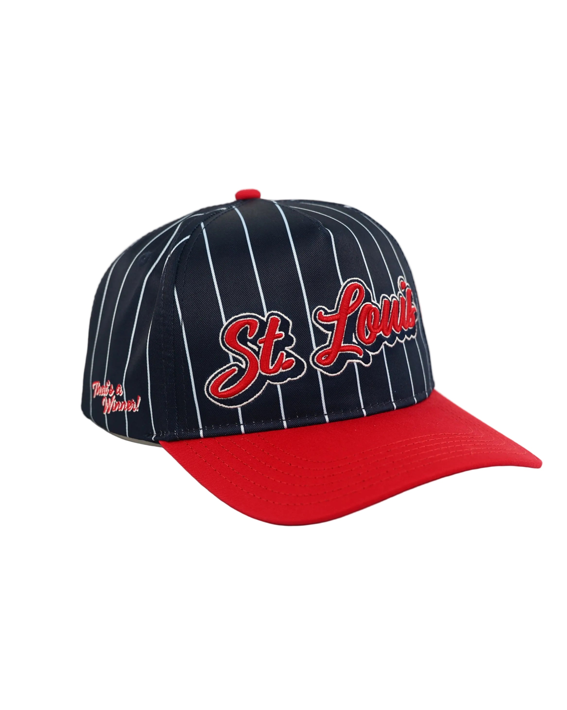 St. Louis City Script Pinstripe Hat