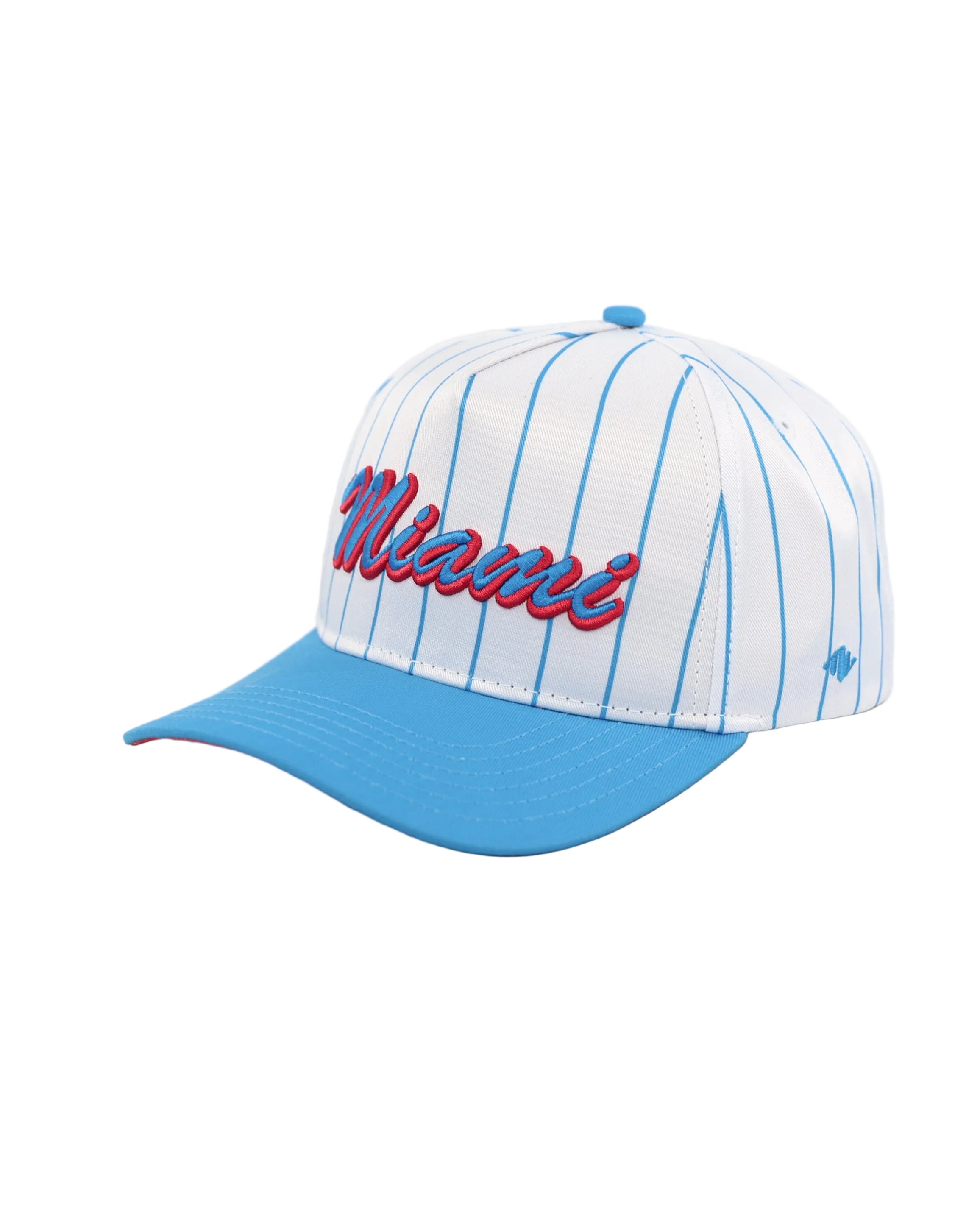 Miami City Script Pinstripe Hat-4