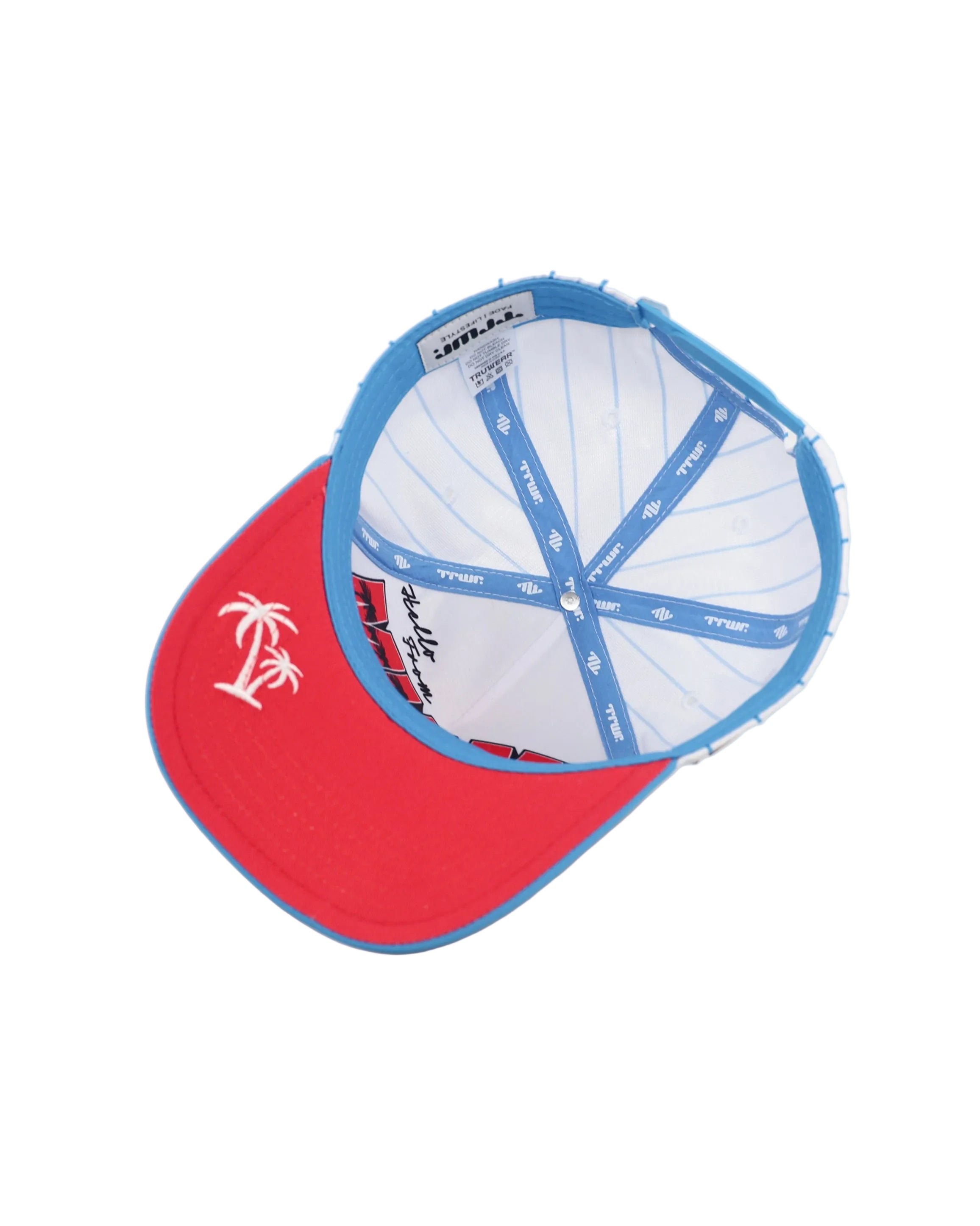 Miami City Script Pinstripe Hat-5