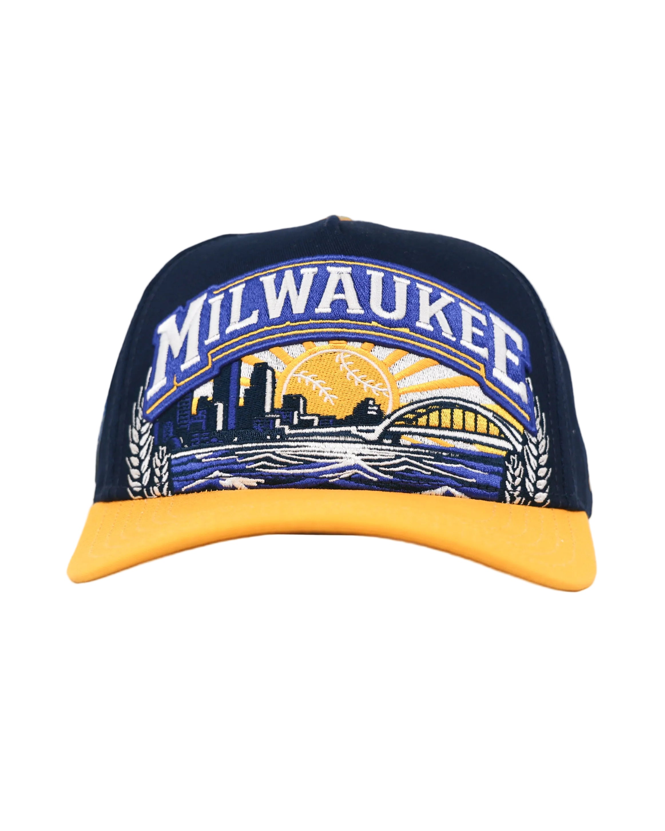 Milwaukee City Skyline Hat-3