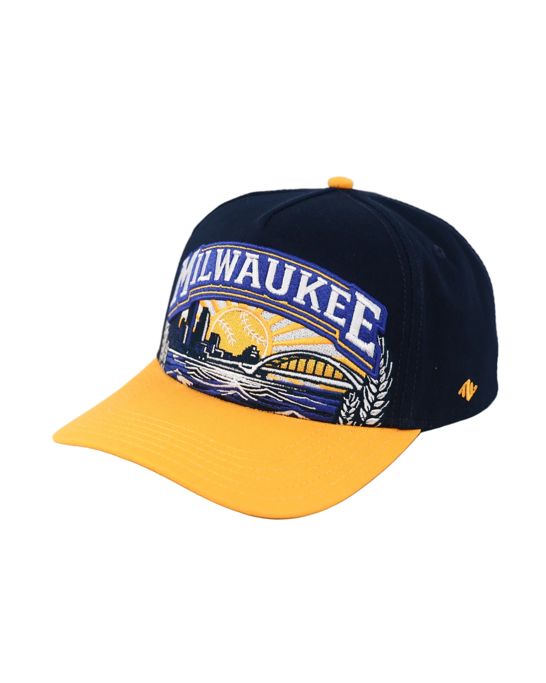 Milwaukee City Skyline Hat-4
