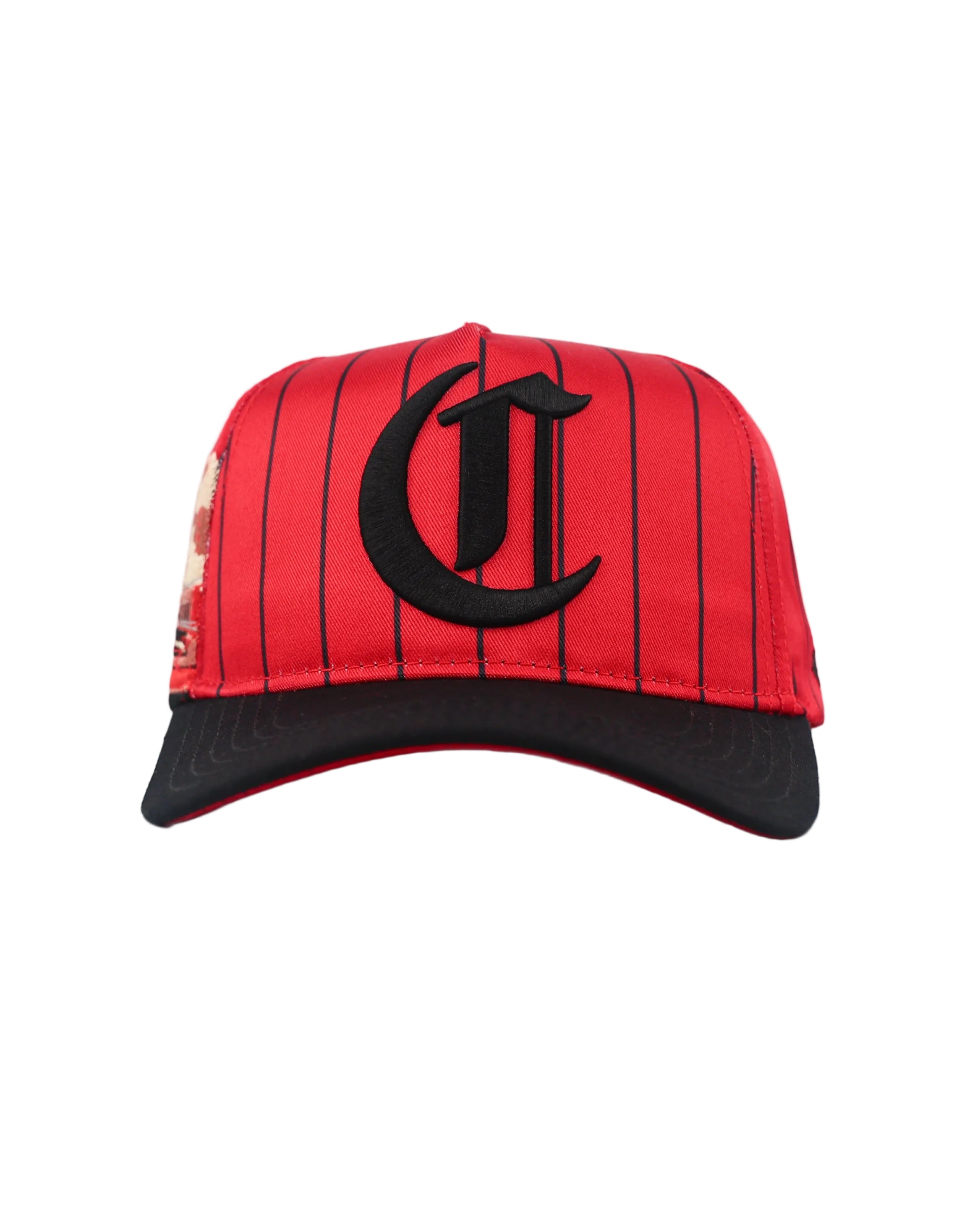 Cincinnati City Pinstripe Monogram Hat-3