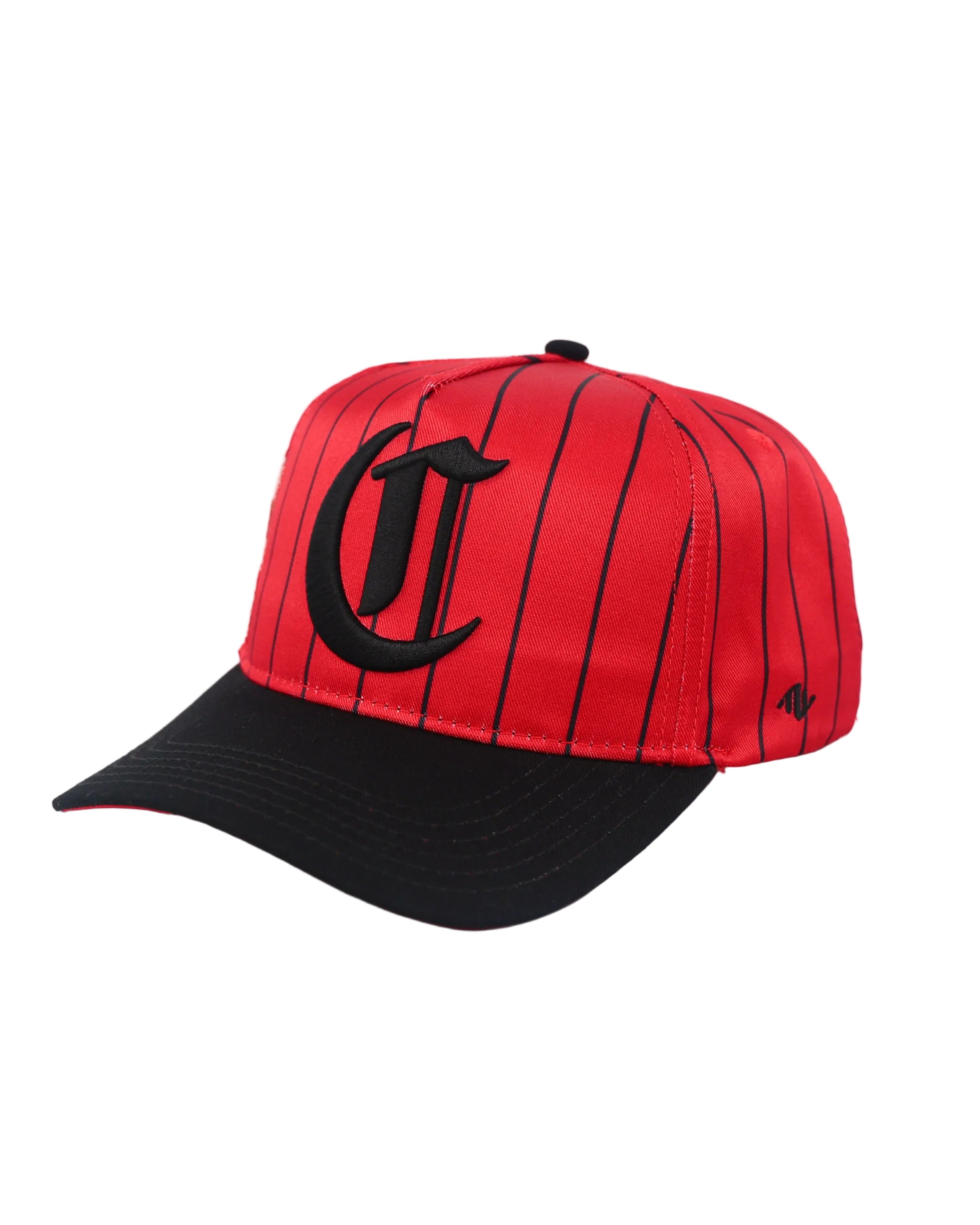 Cincinnati City Pinstripe Monogram Hat-4