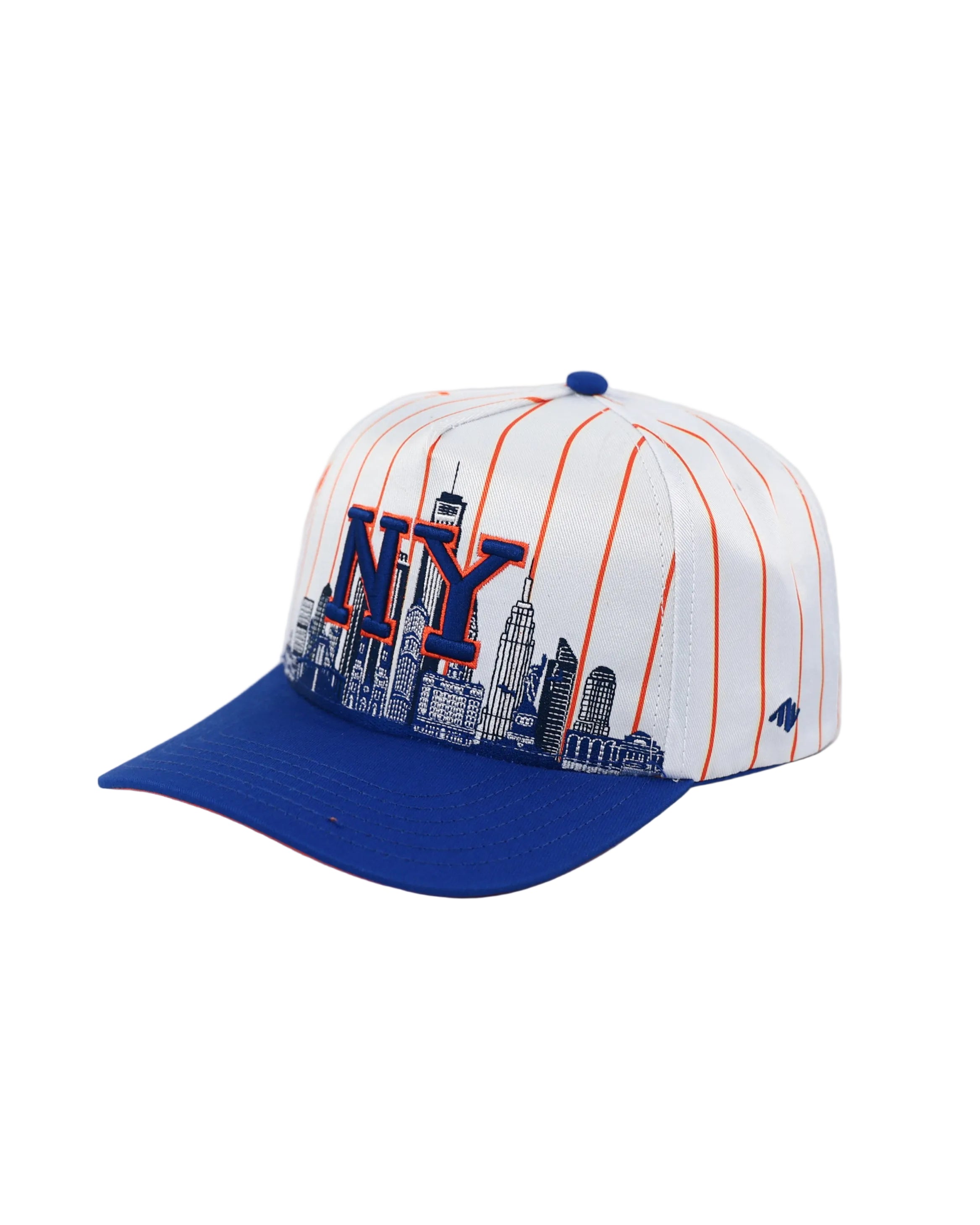 New York City "NY" Skyline Pinstripe Hat-3