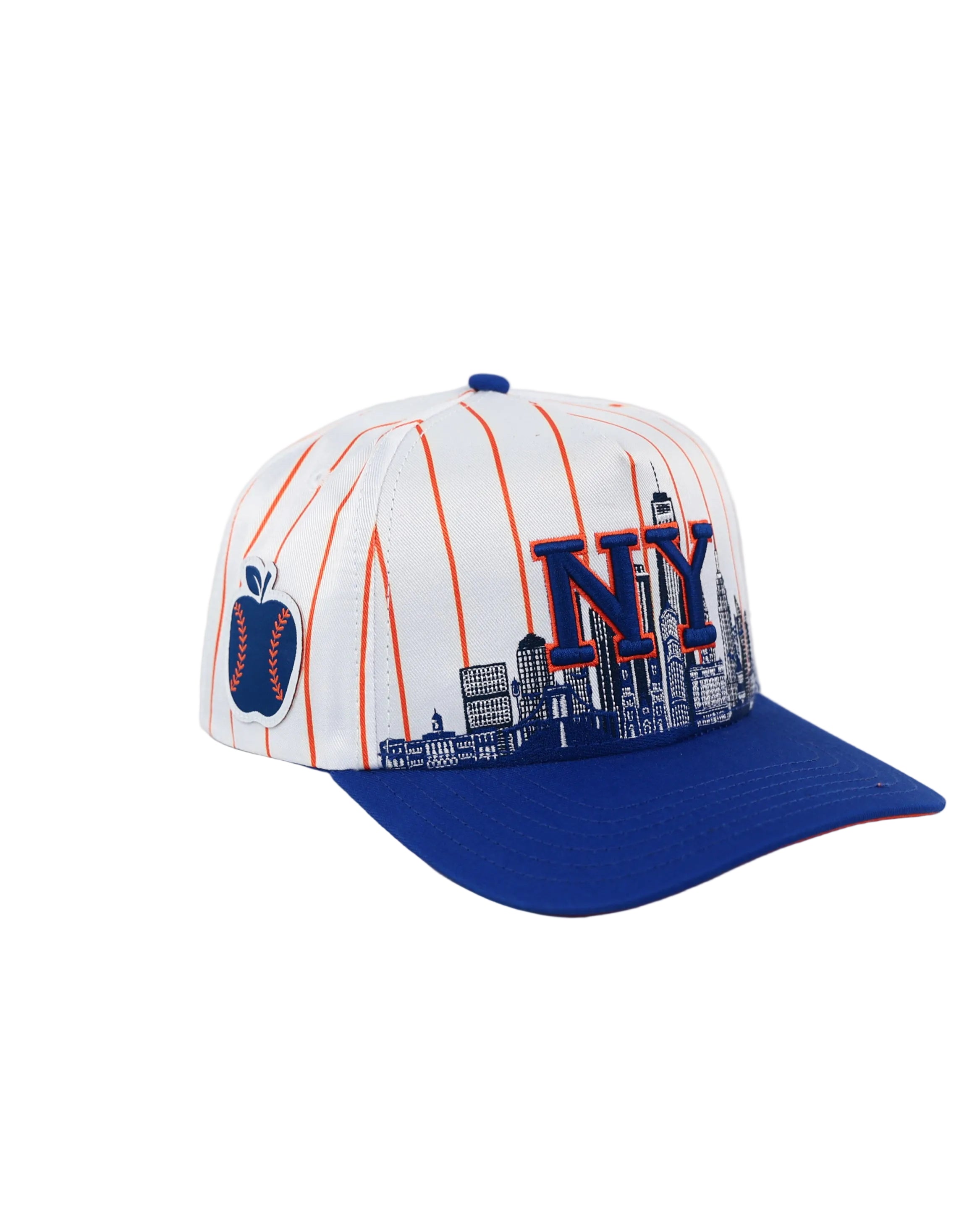 New York City "NY" Skyline Pinstripe Hat