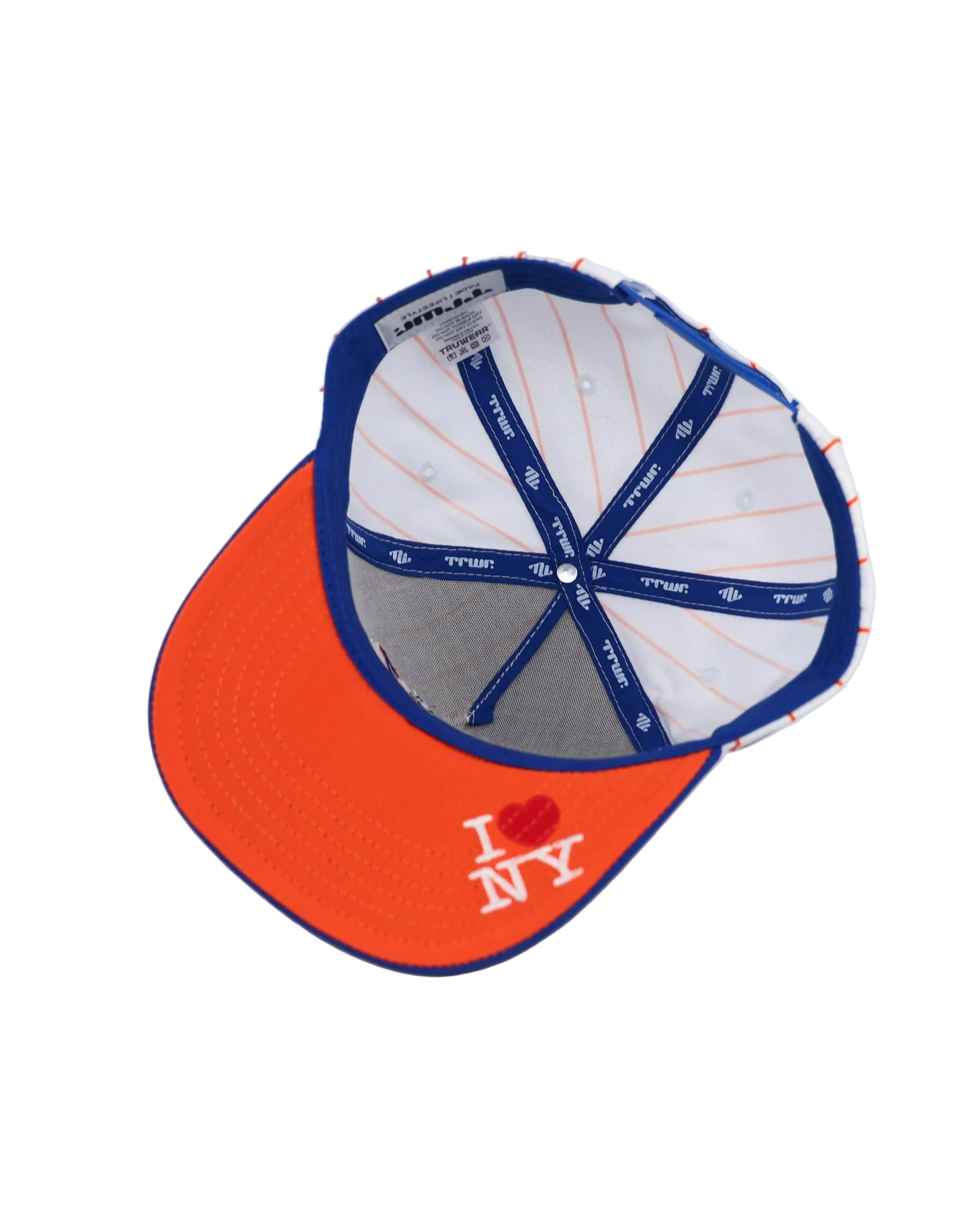 New York City "NY" Skyline Pinstripe Hat-4