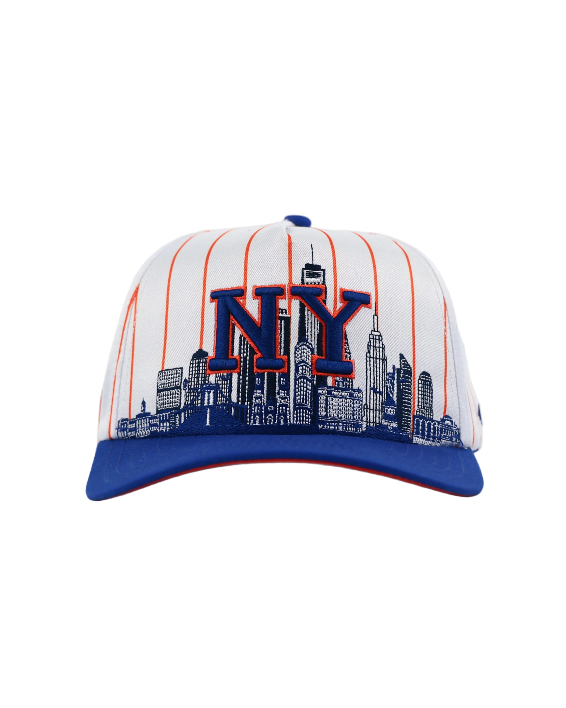 New York City "NY" Skyline Pinstripe Hat-5