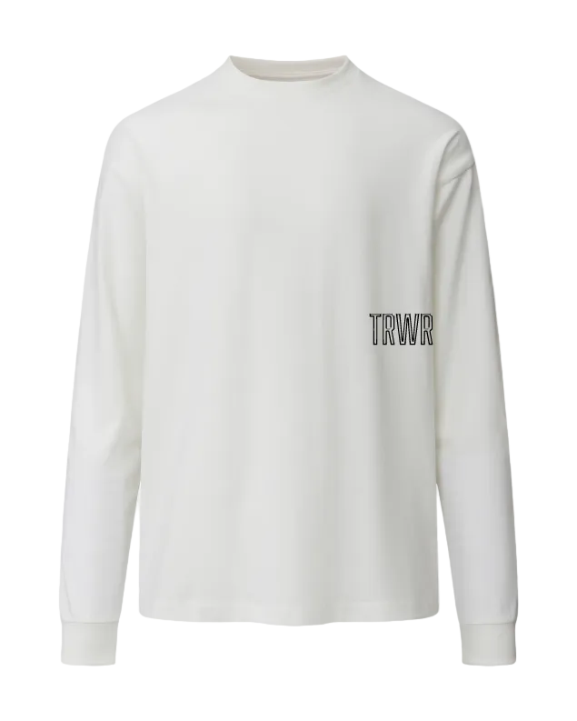 Iron Sharpens Iron Heavyweight Long Sleeve Front White