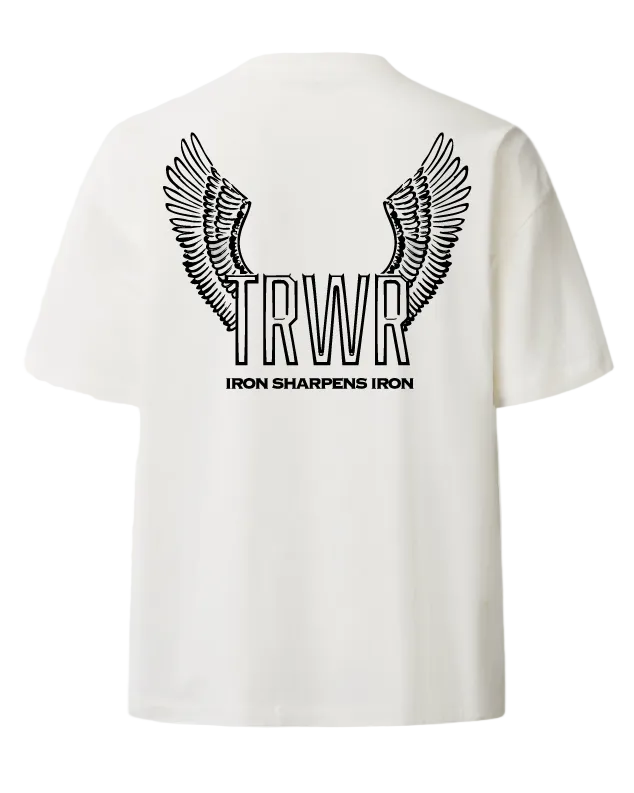Iron Sharpens Iron Heavyweight Tee Back White