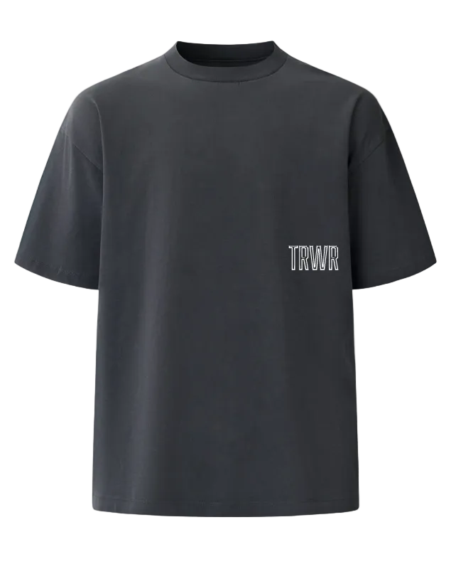 Iron Sharpens Iron Heavyweight Tee Front Charcoal