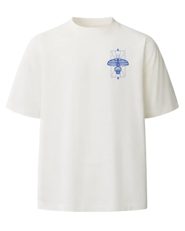 Madness Heavyweight Tee White Front