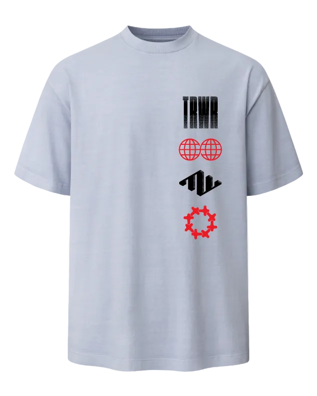 Truculture Heavyweight Tee Light Blue