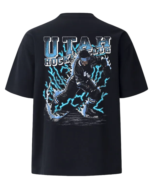 Truwear Hockey Heavyweight Tee Back Black