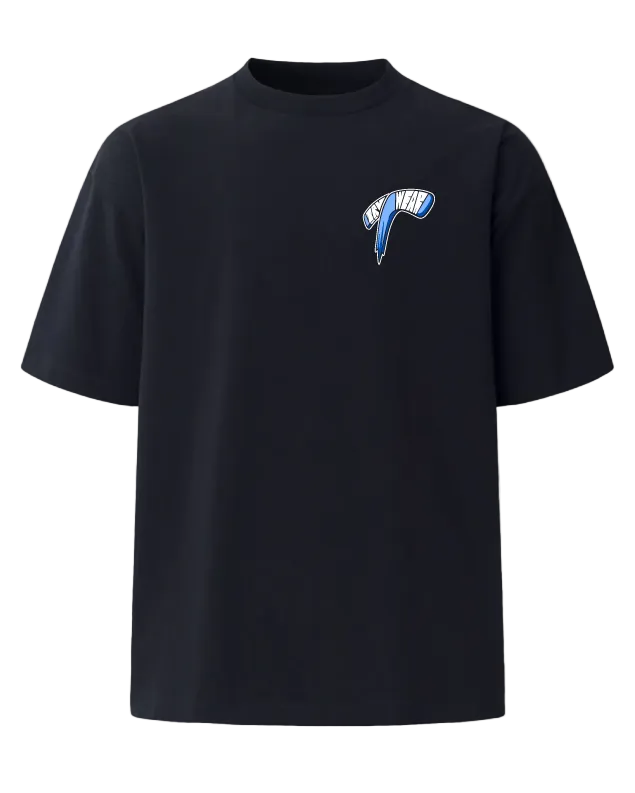 Truwear Hockey Heavyweight Tee Front Black