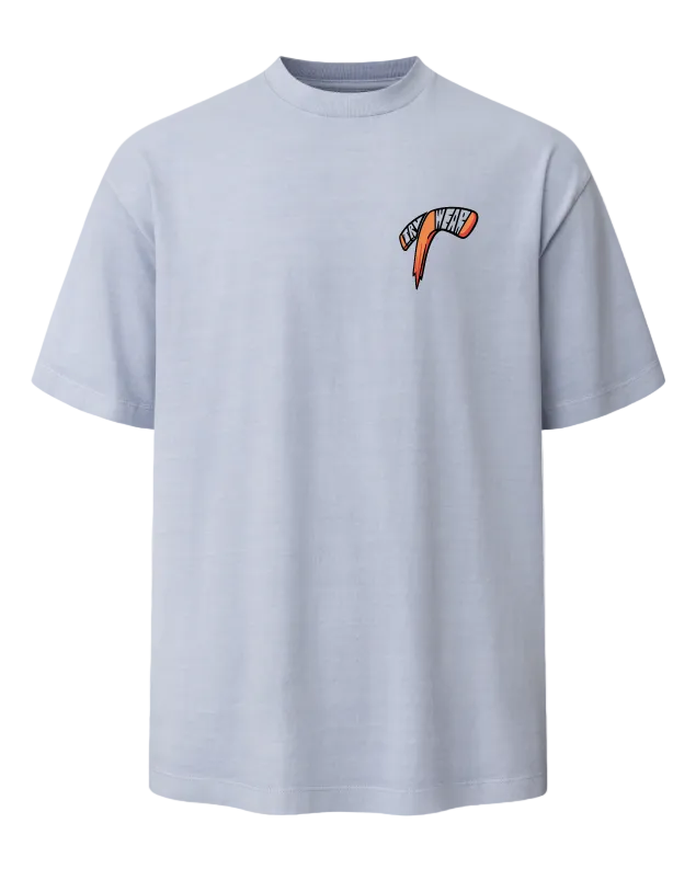 Truwear Hockey Heavyweight Tee Front Powder Blue