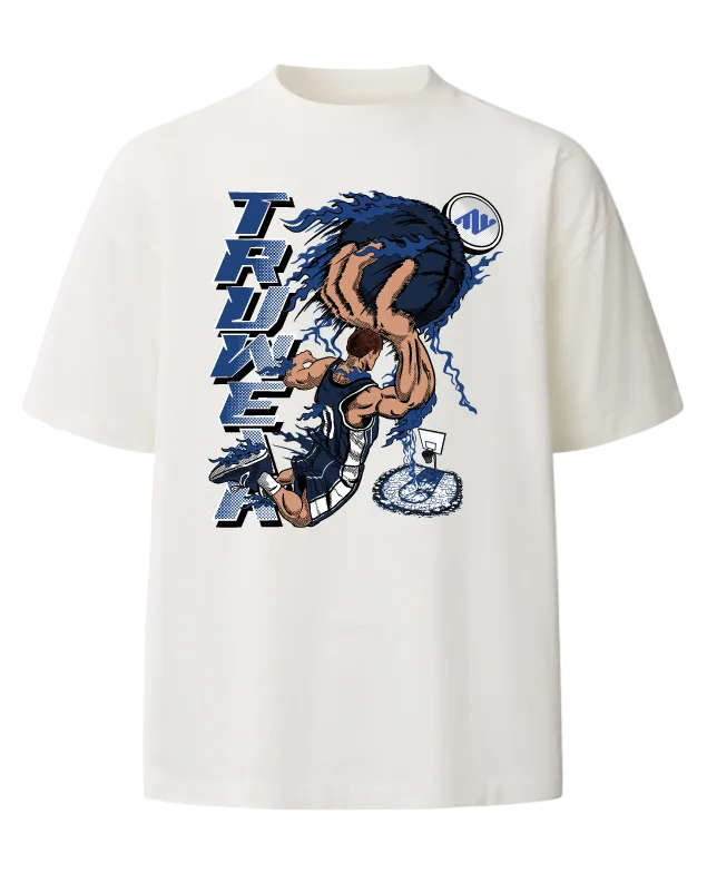 Truwear Slam Dunk Heavyweight Tee Front White