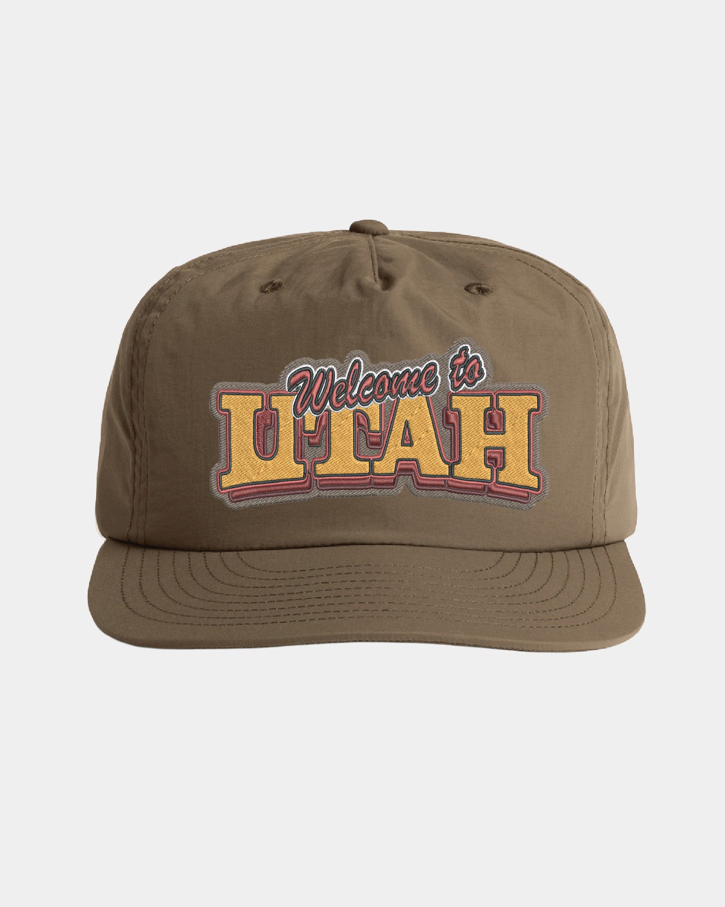 Walnut Welcome to Utah Hat-1