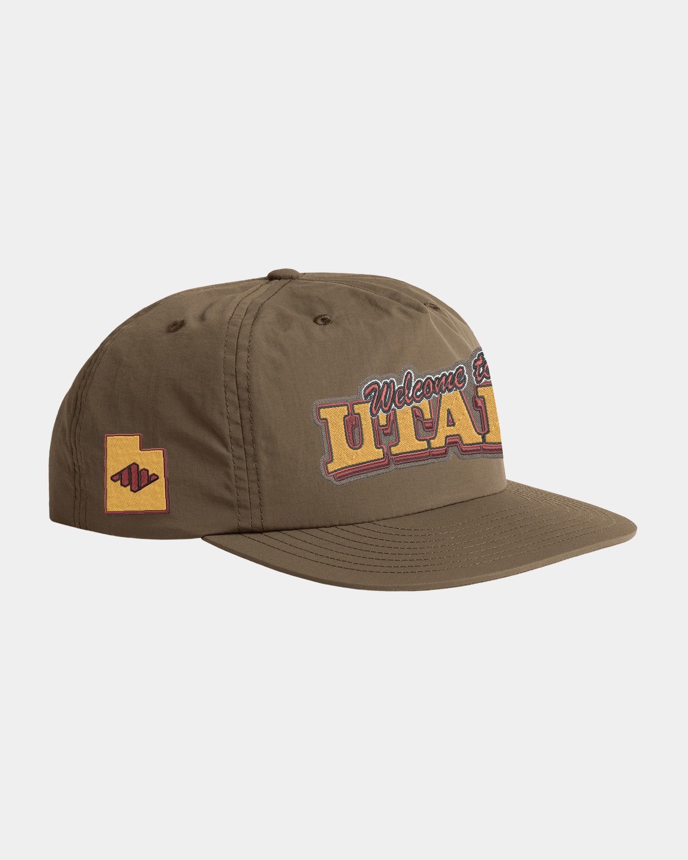 Walnut Welcome to Utah Hat-2