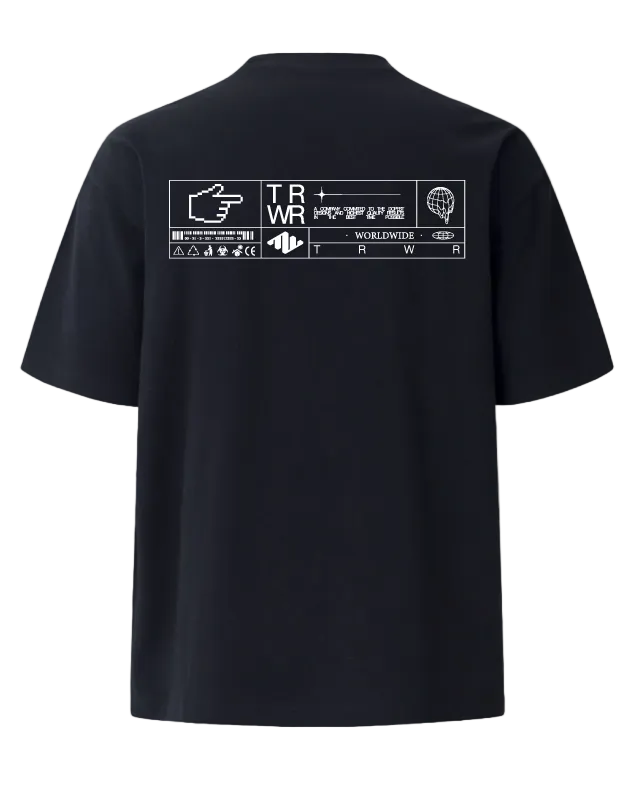 Worldwide Heavyweight Tee Black Back
